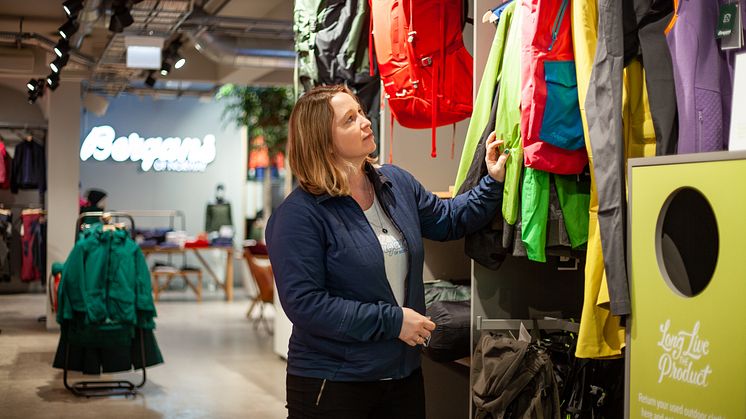 Sustainability Developer i Bergans, Yngvill Ofstad.