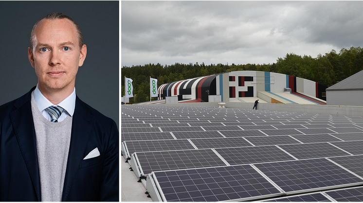 Henrik Svensson, Hållbarhetsansvarig på Storebrand Fastigheter 