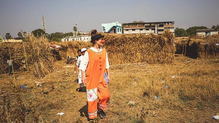 Suzanne Reuter, Indien 2016. 