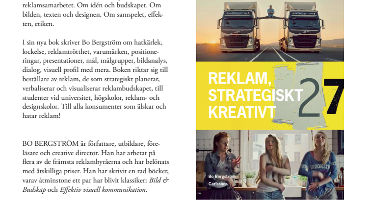Reklam - strategiskt och kreativt