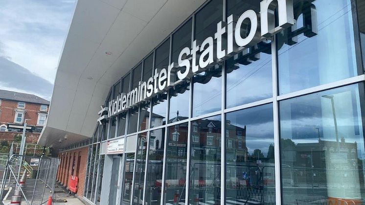 New-look Kidderminster Station opens to West Midlands Railway passengers this week