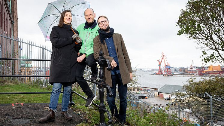 Programledarna för "En kvart om Göteborg"