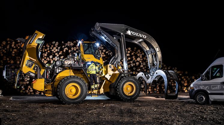 Volvo L180HHL High Lift - höglyft hjullastare (service)