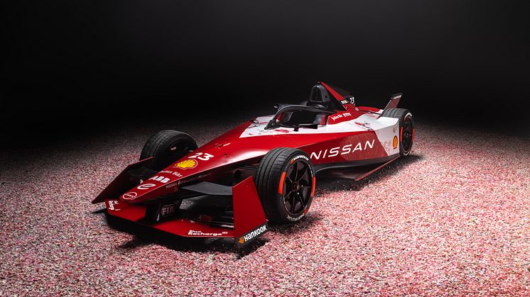 Nissan Formula E Team races into a new electrification era with the unveil of striking livery for Season 9