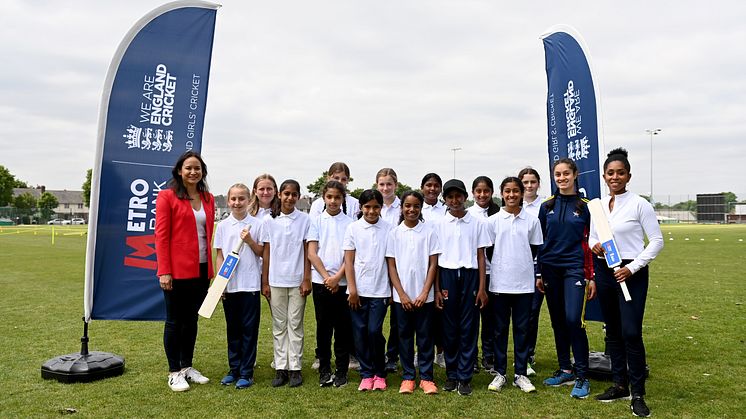 Metro Bank enters partnership with ECB as inaugural champion partner of women's and girls' cricket