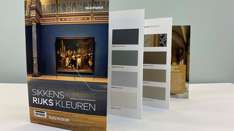 Kunstliefhebbers, designers en Rijksmuseum-fans genieten al jaren van de Sikkens RIJKS Kleuren in hun huis. Voor de nog resterende twijfelaars brengt AkzoNobels verfmerk Sikkens dit jaar een vernieuwde kleurenwaaier op de markt.