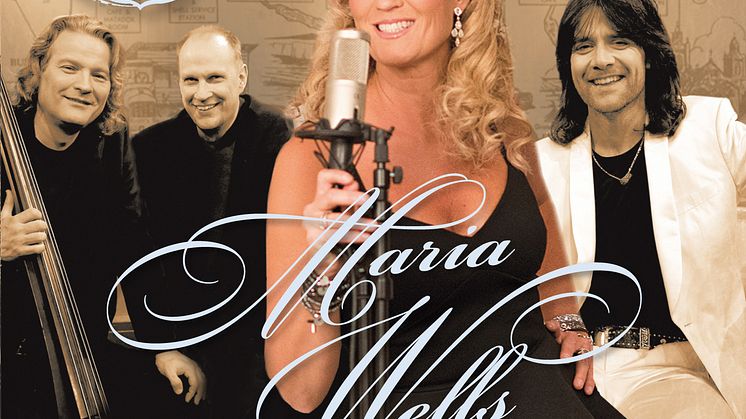 MARIA WELLS TILLSAMMANS MED ROBERT WELLS TRIO PÅ OKTOBERTURNÈ! NU SLÄPPS NYTT FRÅN KOMMANDE ALBUMET MED TEXTER AV CAMILLA LÄCKBERG!