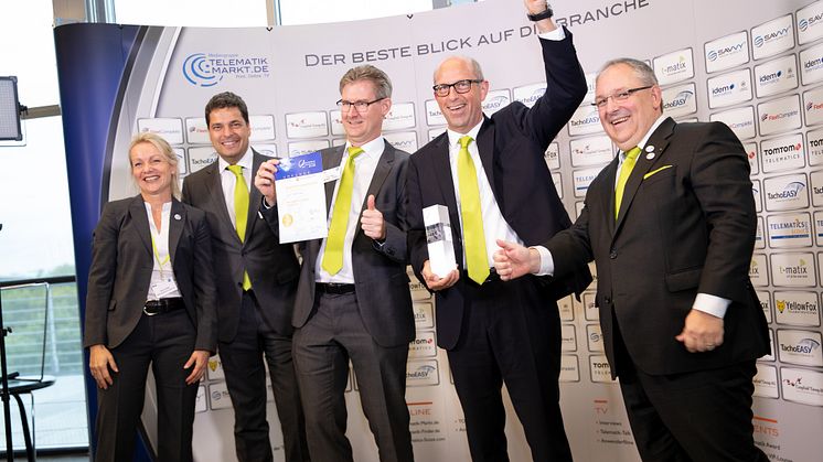 Enthusiastic winners of the Telematik Award