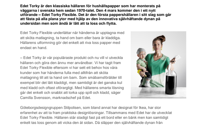 Edet lanserar klassiker i ny form – förenklar vardagen