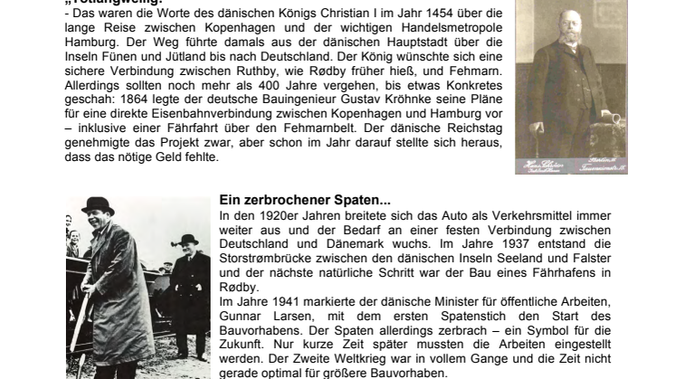 50 Jahre Puttgarden–Rødby – ein Stück deutsch-dänische Geschichte