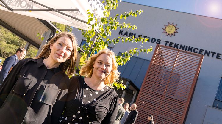 Marika Rudolphi och Jenny Åhfeldt tar båda examen från utbildningen Processtekniker.