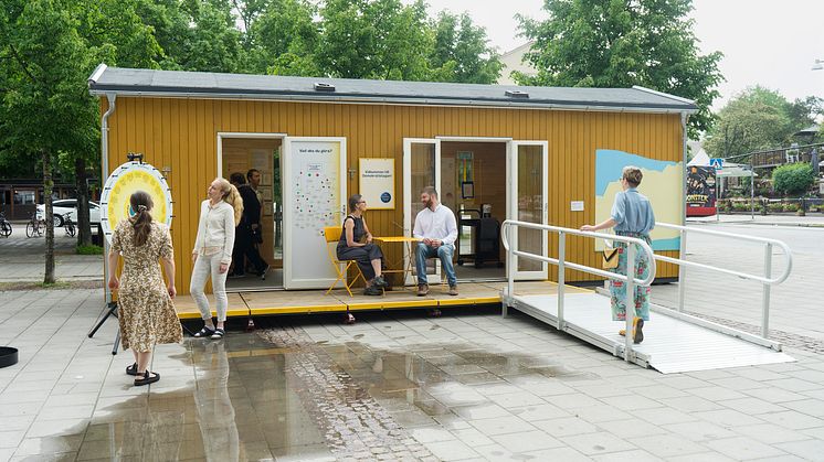 27-29 augusti kommer Demokratistugan till Boden. Foto: Daniela Auerbach