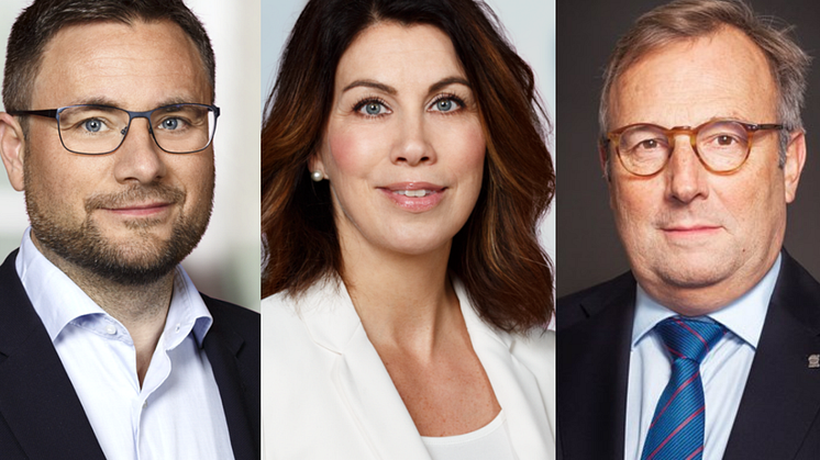 Mikael Edström, investment manager Partnerinvest Norr, Ingela Lidström, vd Partnerinvest Norr, Pierre Heeroma, Direktör för prospektering, strategi och affärsutveckling på LKAB