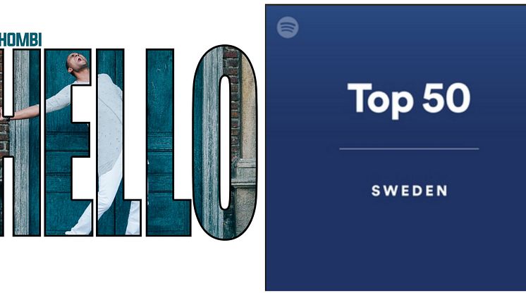 Mohombi laddar för final och är 4:a på Spotifys Topplista med "Hello"!