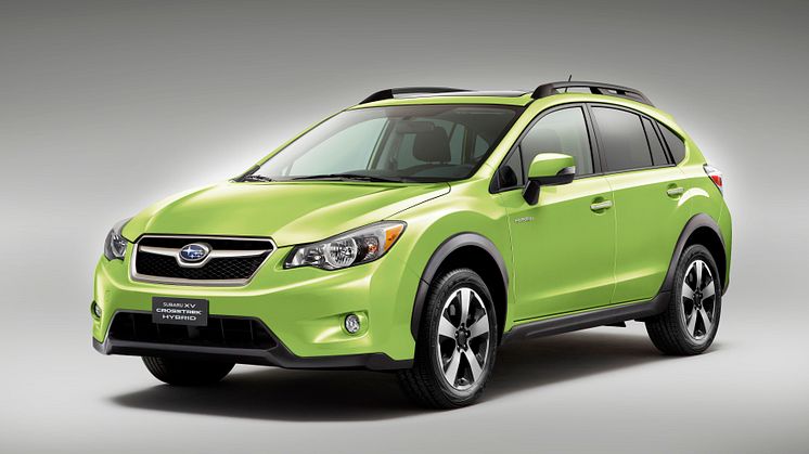 Subaru premiärvisar hybrid i New York