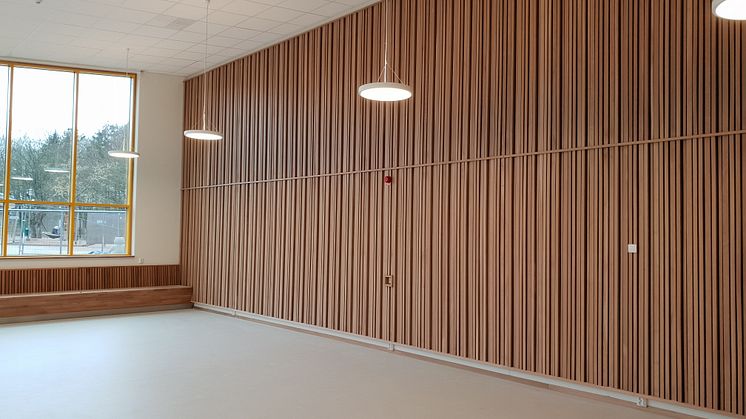 Strövelstorps nya matsal - interiört
