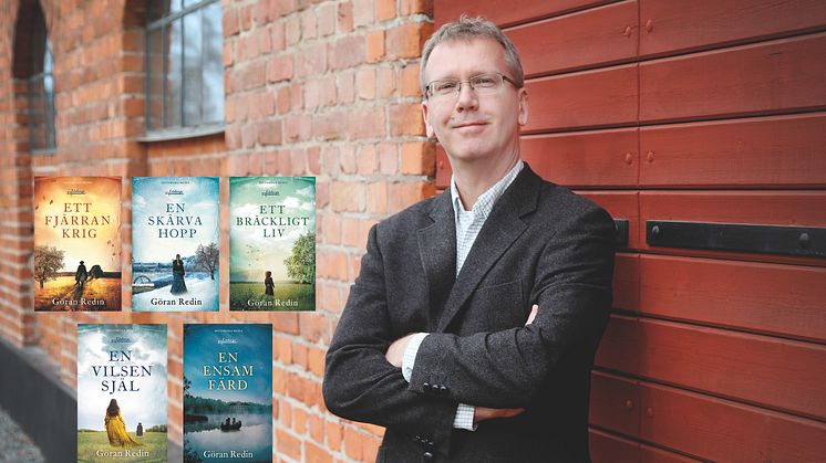 Göran Redin avslutar sitt  hyllade romanepos om  svensk stormaktstid