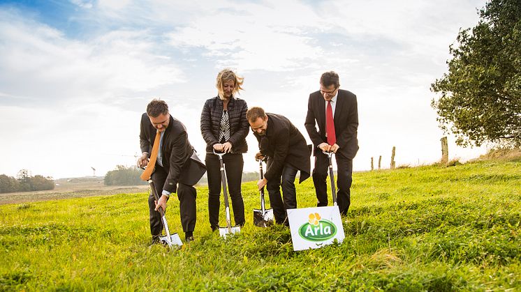 First dig of new innovation centre in Aarhus