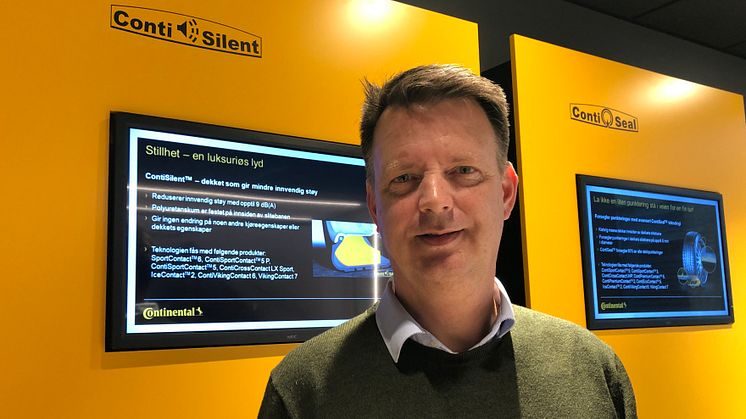 Erik Eidem ny salgssjef i Continental  