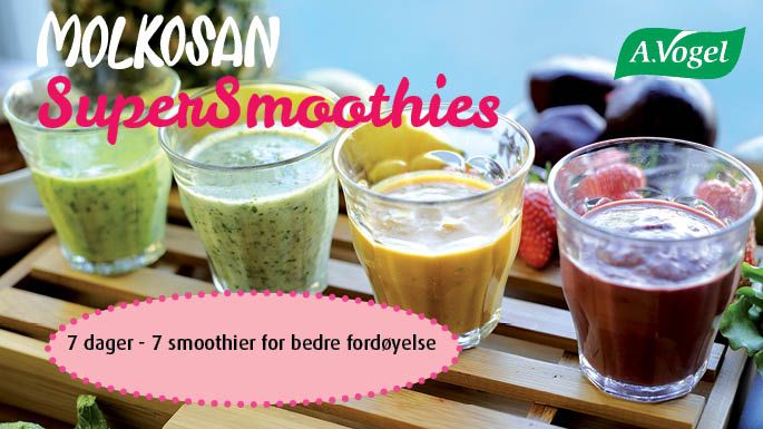 Supersmoothies som er bra for magen