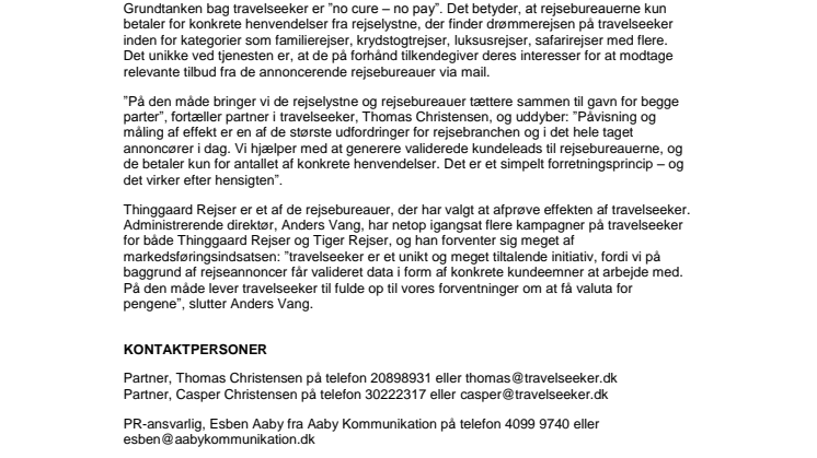 Rejsebranchen kræver fuld valuta for markedsføringskronerne 