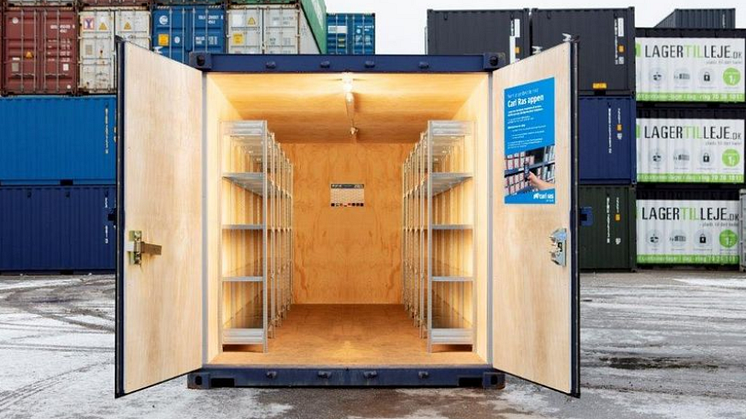 Jysk entreprenørfirma: Godt fra start med en containerløsning fra Carl Ras