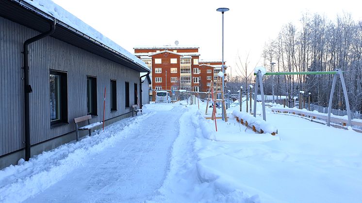 Bilden visar ett tidigare projekt som Rekab genomfört, ett korttidsboende i Örnsköldsvik. Bild: Anders Hållberg