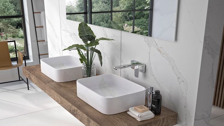 Ovanpåliggande handfat Marie i Silestone