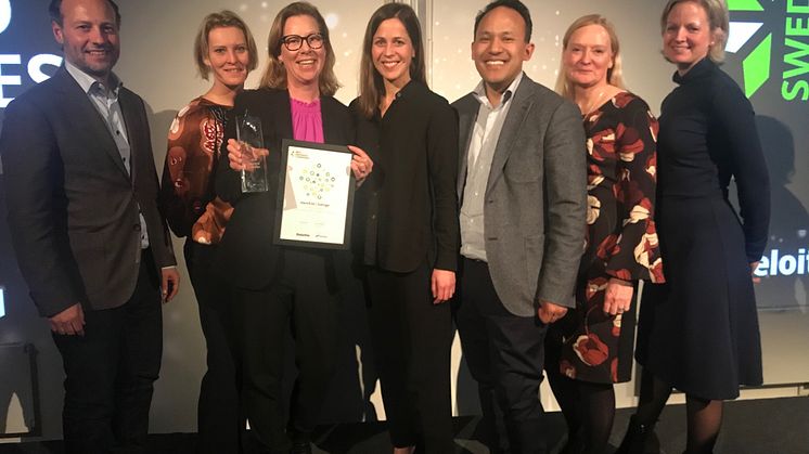 Hemfrid utses till ett av Sveriges Best Managed Companies 2019 av Deloitte