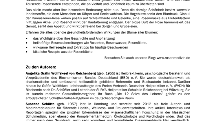Waschzettel Rosenmedizin
