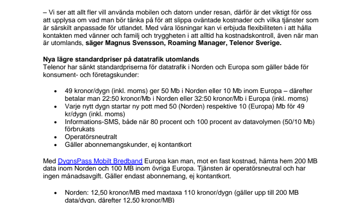Så håller du koll på mobilräkningen under semestern