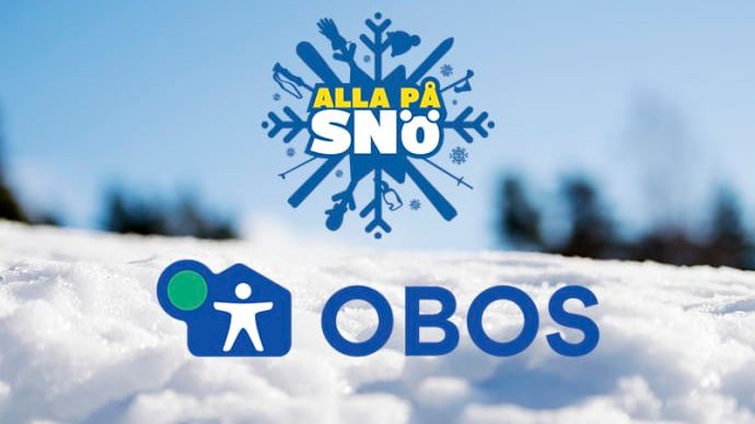 OBOS samarbete med Svenska Skidförbundet aktiverar fler barn på snö