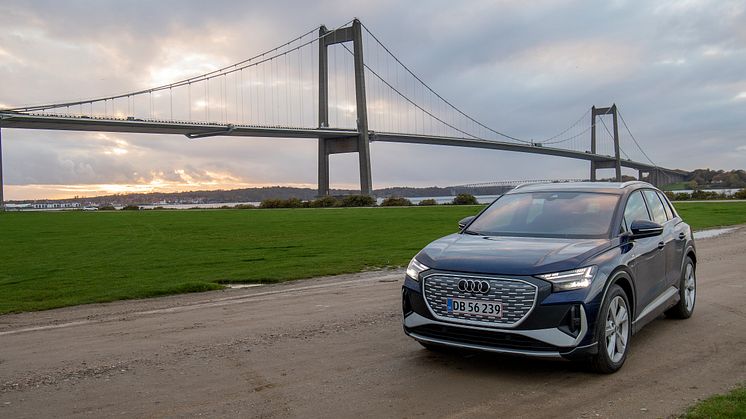 Audi Q4 e-tron kåret som Businessbilen 2022