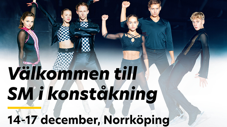 Imorgon startar SM i konståkning i Norrköping