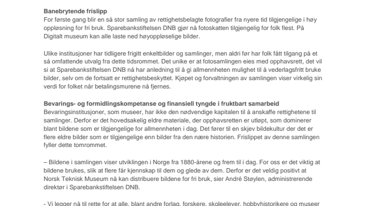 Fotoskatt blir stor folkegave