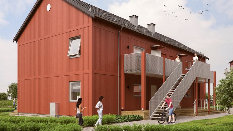 Illustration gårdssida Sala Silvermalmen