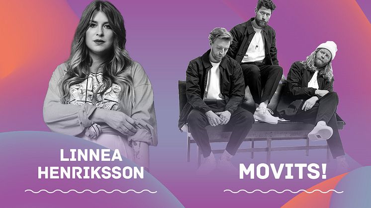 Linnea Henriksson och Movits! till Linköpings Stadsfest