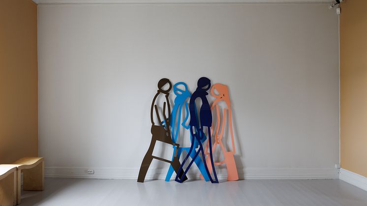 Julian Opie. Knokke 6. Foto_Eivind Lauritzen