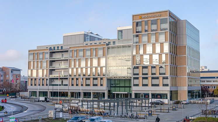 The Spark är huvudbyggnaden på Medicon Village.