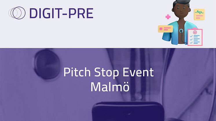 Pitch Stop Malmö samlar bolag med digitala lösningar på folkhälsoutmaningar
