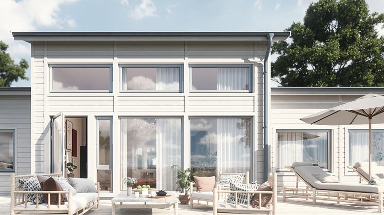 Myresjöhus nya husmodell Polstjärna.