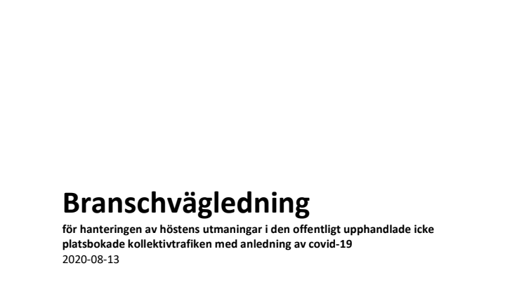 Så undviker vi trängsel i kollektivtrafiken