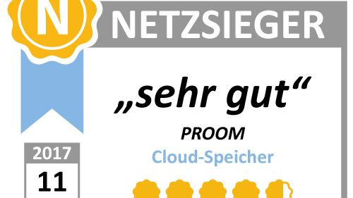 Top-Platzierung beim Vergleich führender Cloud-Speicher für die Lösung von PROCAD zum Austausch technischer Dokumente in der Zusammenarbeit mit Externen