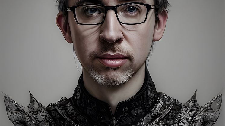 Fredrik Strage AI-genererad av Lars Sundh