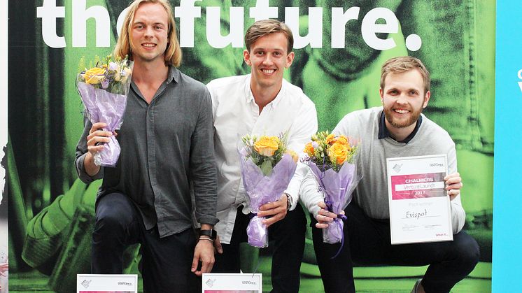Evispot.AI vann publikens pris på årets upplaga av Chalmers Venture Launch