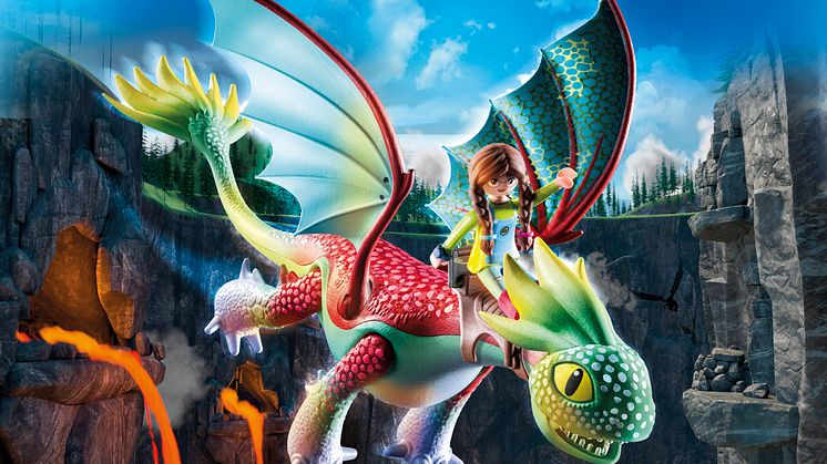 Dragons The Nine Realms - Feathers & Alex (71083) von PLAYMOBIL