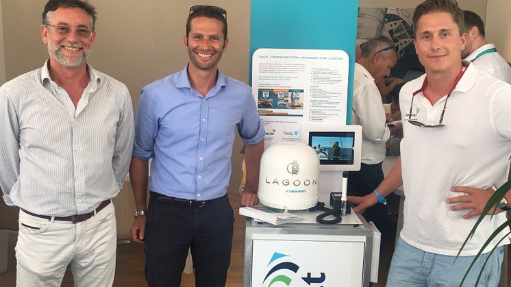Inmarsat has partnered with Lagoon from Groupe Beneteau to offer Fleet One on Lagoon catamarans