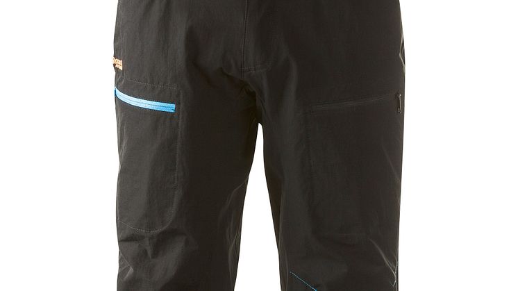 Utne Pirat Pants - Black/Br Sea Blue