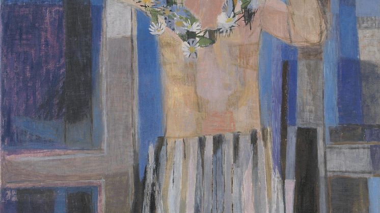 Else Hagen, "Floral Priest Collar" (cropped), 1957 © Hagen, Else/BONO Photo: Nasjonalmuseet / Børre Høstland