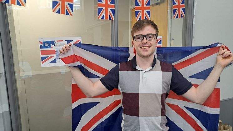 Kyle Keyworth will fly the flag at the World Para Athletic Games.